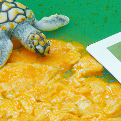 Teaching Baby Turtles To Recognize And Accept Different Food Types