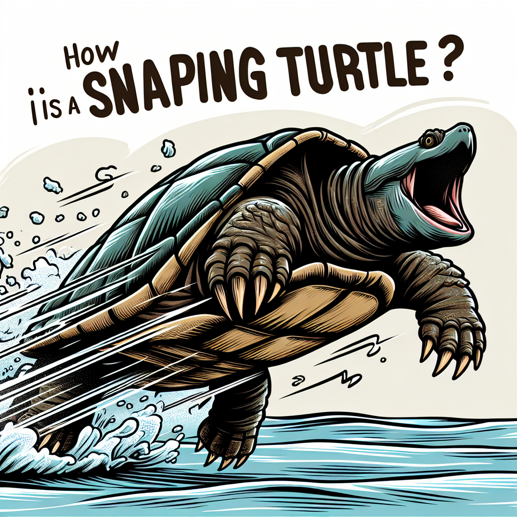 How Fast Is A Snapping Turtle