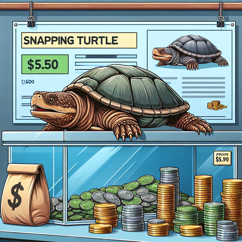 How Much Does A Snapping Turtle Cost